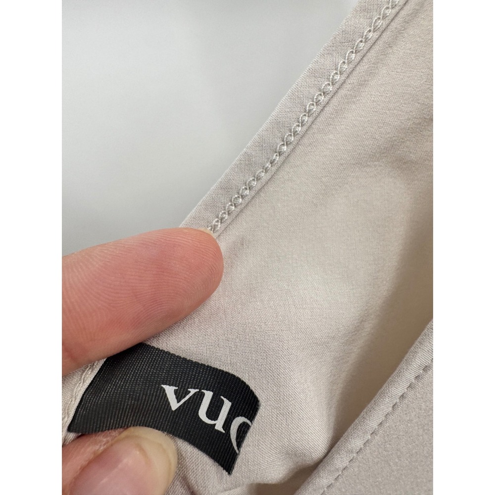 Vuori Villa Cami Women L Tan V-Neck Straps Shortened - Picture 3 of 11